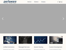 Tablet Screenshot of perfaware.com